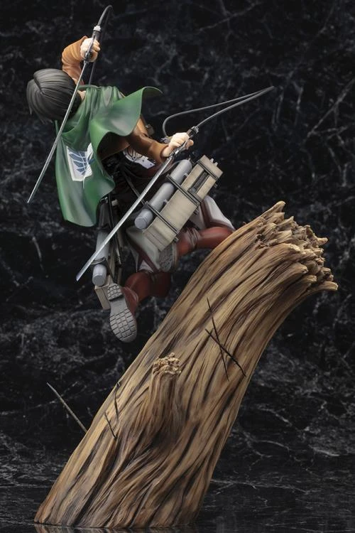 Kotobukiya 1/8 Attack On Titan Levi (Renewal Package Ver.) ArtFXJ Scale Statue PP803 5 Kotobukiya 1/8 Attack On Titan Levi (Renewal Package Ver.) ArtFXJ Scale Statue PP803 - Image 3