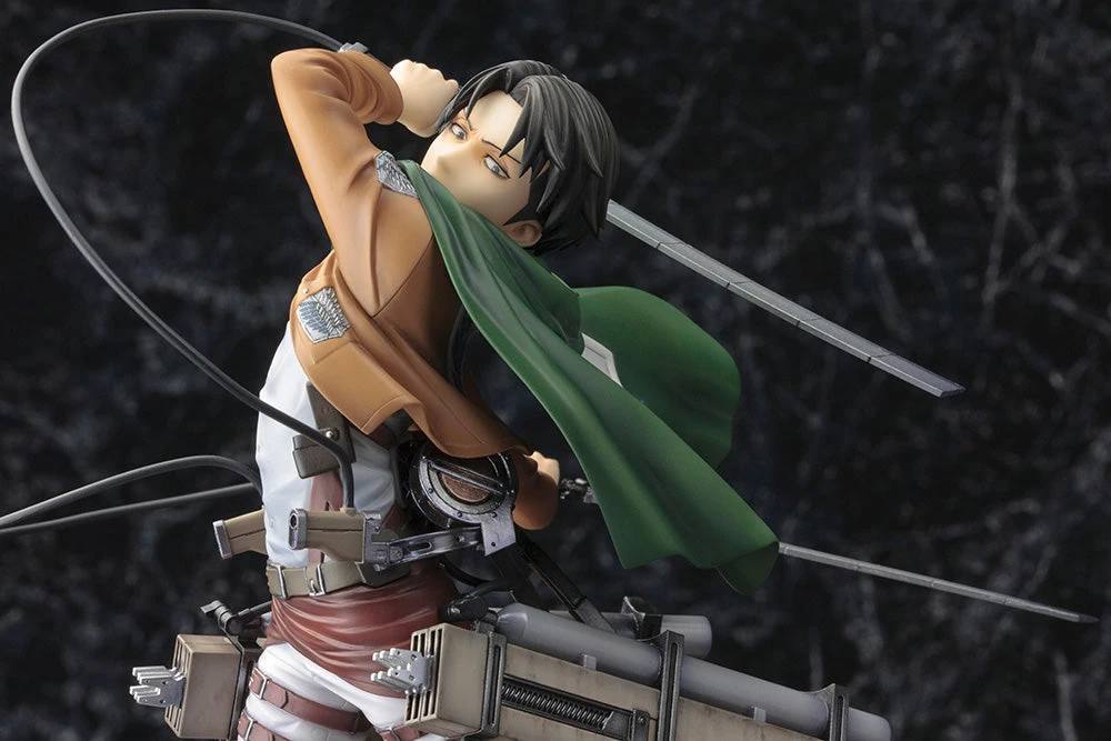 Kotobukiya 1/8 Attack On Titan Levi (Renewal Package Ver.) ArtFXJ Scale Statue PP803 6 Kotobukiya 1/8 Attack On Titan Levi (Renewal Package Ver.) ArtFXJ Scale Statue PP803 - Image 4
