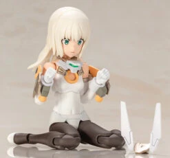 Kotobukiya Frame Arms Girl X Megami Device Baselard (Animation Ver.) Model Kit FG087 W/ Bonus Face And Hair -Bandai Zone 190526028449h