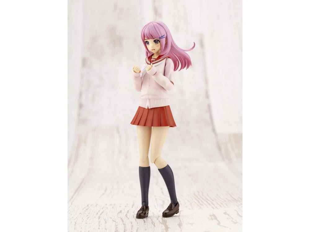 Kotobukiya 1/1 Sousai Shoujo Teien Madoka Yuki (Touou High School Winter Clothes Dream Style Fresh Berry Ver.) Model Kit JK006 6 Kotobukiya 1/1 Sousai Shoujo Teien Madoka Yuki (Touou High School Winter Clothes Dream Style Fresh Berry Ver.) Model Kit JK006 - Image 4