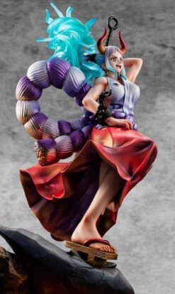 Megahouse POP Portrait Of Pirate One Piece Warrior Alliance Maximum Yamato Statue Figure -Bandai Zone 4535123716300e