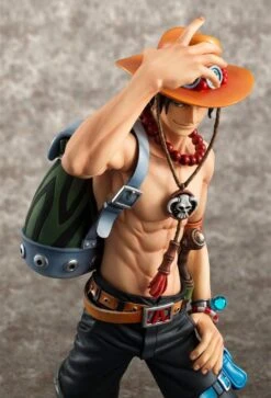 Megahouse POP Portrait Of Pirate One Piece Neo-DX Portgas D. Ace (10th Limited Ver.) Statue Figure Reissue -Bandai Zone 4535123833878h