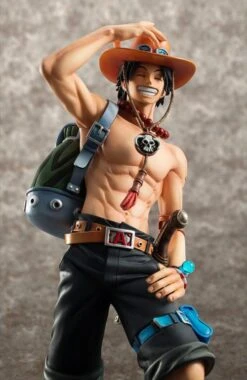 Megahouse POP Portrait Of Pirate One Piece Neo-DX Portgas D. Ace (10th Limited Ver.) Statue Figure Reissue -Bandai Zone 4535123833878i