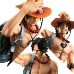 Megahouse POP Portrait Of Pirate One Piece Neo-DX Portgas D. Ace (10th Limited Ver.) Statue Figure Reissue -Bandai Zone 4535123833878j