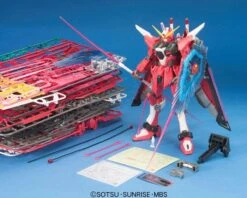 Bandai Gundam 1/100 MG Infinite Justice Z.A.F.GT. Mobile Suit ZGMF-X19A Seed Destiny Model Kit -Bandai Zone 4543112566492i