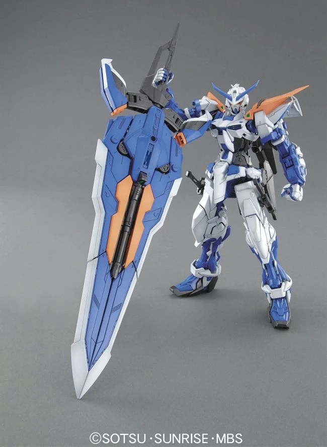 Bandai Gundam 1/100 MG Seed VS Astray MBF-P03 Gundam Astray Blue Frame Second Revise Model Kit 5 Bandai Gundam 1/100 MG Seed VS Astray MBF-P03 Gundam Astray Blue Frame Second Revise Model Kit - Image 3