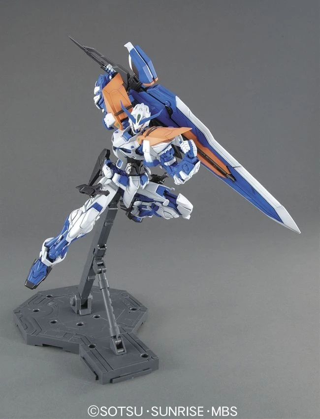 Bandai Gundam 1/100 MG Seed VS Astray MBF-P03 Gundam Astray Blue Frame Second Revise Model Kit 10 Bandai Gundam 1/100 MG Seed VS Astray MBF-P03 Gundam Astray Blue Frame Second Revise Model Kit - Image 8