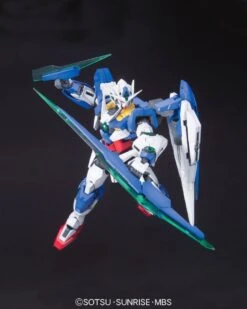 Bandai Gundam 1/100 MG OO GNT-0000 00 Qan[t] Quanta Celestial Being Model Kit -Bandai Zone 4543112656544c