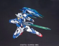 Bandai Gundam 1/100 MG OO GNT-0000 00 Qan[t] Quanta Celestial Being Model Kit -Bandai Zone 4543112656544d