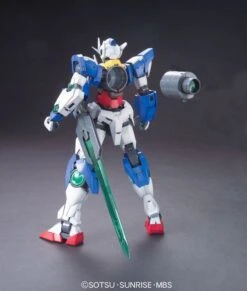 Bandai Gundam 1/100 MG OO GNT-0000 00 Qan[t] Quanta Celestial Being Model Kit -Bandai Zone 4543112656544g