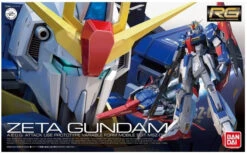 Bandai Gundam 1/144 RG #10 Zeta Gundam MSZ-006 Z Gundam Model Kit -Bandai Zone 4543112785398