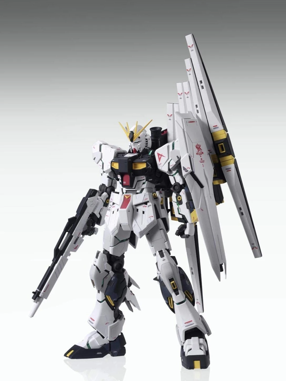 Bandai Gundam 1/100 MG RX-93 Char's Counter Attack Nu Gundam Ver. Ka Mobile Suit Model Kit 3 Bandai Gundam 1/100 MG RX-93 Char's Counter Attack Nu Gundam Ver. Ka Mobile Suit Model Kit