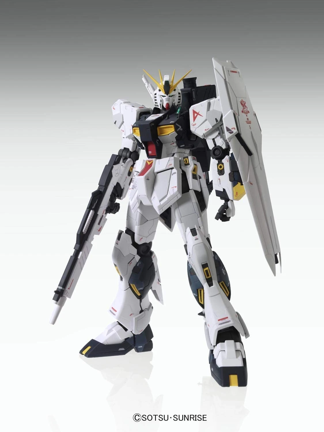 Bandai Gundam 1/100 MG RX-93 Char's Counter Attack Nu Gundam Ver. Ka Mobile Suit Model Kit 4 Bandai Gundam 1/100 MG RX-93 Char's Counter Attack Nu Gundam Ver. Ka Mobile Suit Model Kit - Image 2