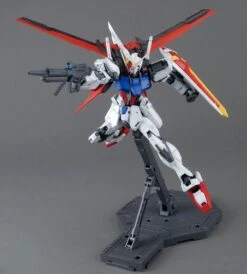 Bandai Gundam 1/100 MG Seed GAT-X105+AQM/E-X01 Aile Strike Gundam Ver. RM Model Kit -Bandai Zone 4543112813497c