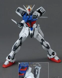 Bandai Gundam 1/100 MG Seed GAT-X105+AQM/E-X01 Aile Strike Gundam Ver. RM Model Kit -Bandai Zone 4543112813497e