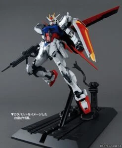 Bandai Gundam 1/100 MG Seed GAT-X105+AQM/E-X01 Aile Strike Gundam Ver. RM Model Kit -Bandai Zone 4543112813497f