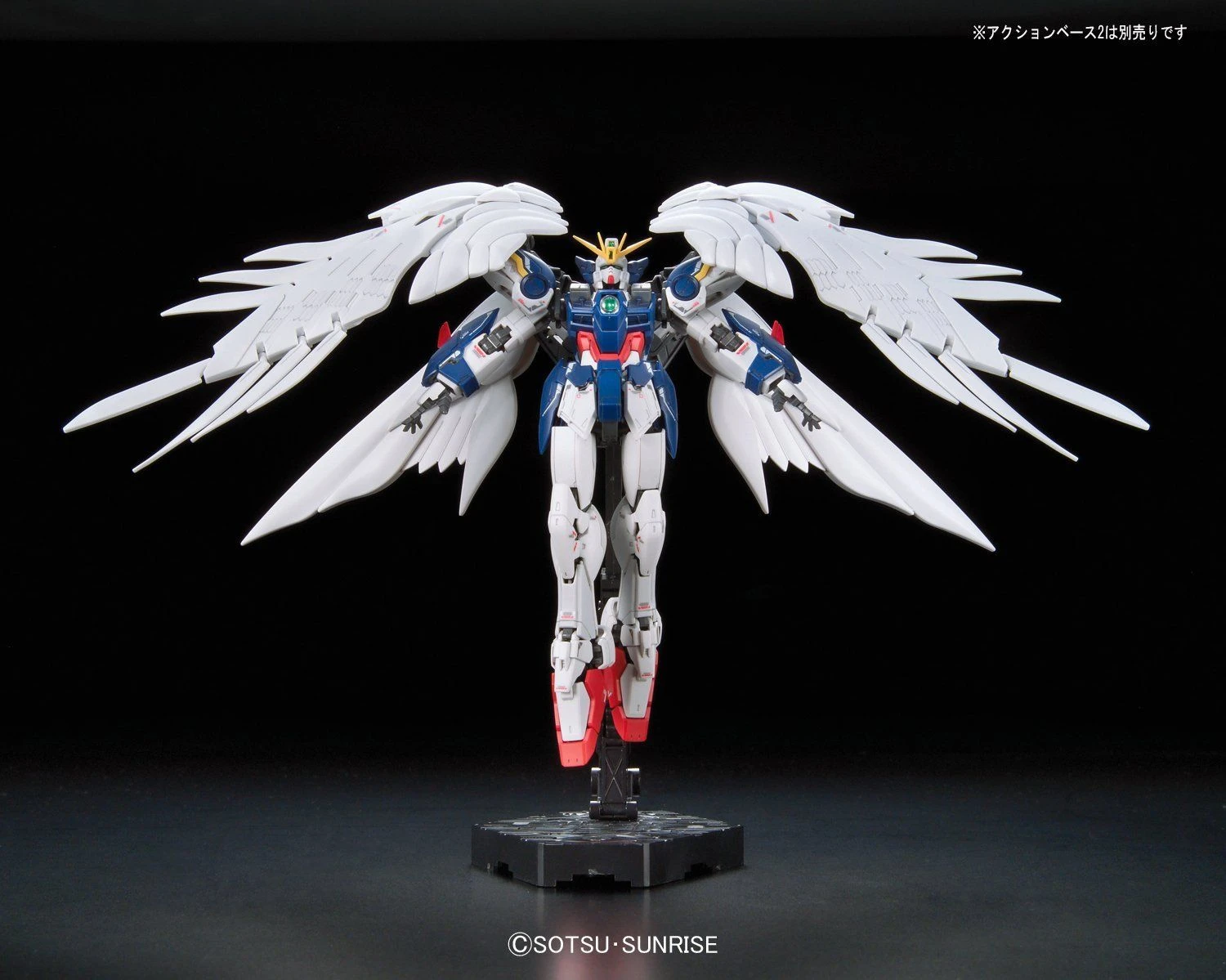 Bandai Gundam 1/144 RG #17 Wing Endless Waltz XXXG-00W0 Wing Gundam Zero EW (Wing Zero Custom) Model Kit 4 Bandai Gundam 1/144 RG #17 Wing Endless Waltz XXXG-00W0 Wing Gundam Zero EW (Wing Zero Custom) Model Kit - Image 2