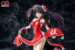 Chara-Ani 1/7 Kurumi Tokisaki: China Dress Ver. (Red Repaint Ver.) Scale Statue Figure -Bandai Zone 4546098111908d