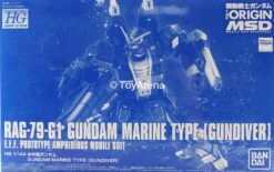 Bandai Gundam 1/144 HG The Origin RAG-79-G1 Gundam Marine Type [Gundiver] Model Kit Exclusive -Bandai Zone 4549660079798