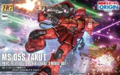 Bandai Gundam 1/144 HG The Origin #13 MS-05S Char Aznable Zaku I Model Kit 17 Bandai Gundam 1/144 HG The Origin #13 MS-05S Char Aznable Zaku I Model Kit -Bandai Zone 4549660129745