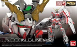 Bandai Gundam 1/144 RG #25 RX-0 Unicorn Gundam (Full Psycho Frame) Model Kit -Bandai Zone 4549660167419