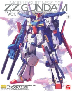 Bandai Gundam 1/100 MG Double Zeta MSZ-010 ZZ Gundam Ver Ka Model Kit -Bandai Zone 4549660167440