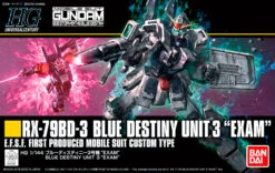 Bandai Gundam 1/144 HGUC #209 The Blue Destiny RX-79BD-3 Blue Destiny Unit 3 "EXAM" Revive Model Kit -Bandai Zone 4549660222620
