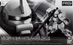 Bandai Gundam 1/144 RG Gundam MSZ Shin Matsunaga Zaku II Model Kit Exclusive -Bandai Zone 4549660229506