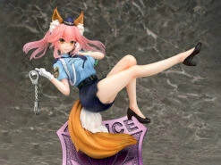 Phat! 1/7 Fate/ Extella Link Caster Tamamo No Mae: Police Fox Ver. Scale Statue Figure PVC
