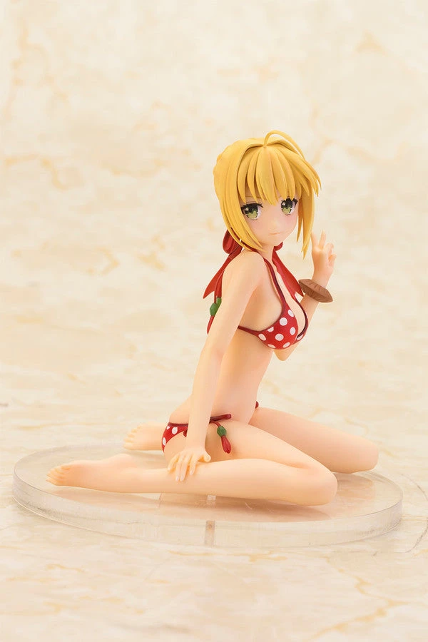 Alphamax 1/7 Fate/ Extella Saber Extra (Nero Claudius) Swimsuit Ver. Scale Statue Figure PVC 3 Alphamax 1/7 Fate/ Extella Saber Extra (Nero Claudius) Swimsuit Ver. Scale Statue Figure PVC