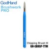 God Hand Godhand GH-EBRSP-TTM Brushwork PRO Hobby Chipping Paint Brush M For Plastic Model Kit -Bandai Zone 4562349873920a