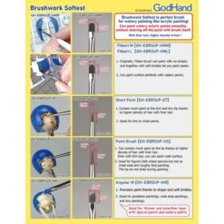 God Hand Godhand GH-EBRSUP-HMM Brushwork Softest Hobby Filbert Paint Brush M For Plastic Model Kit 7 God Hand Godhand GH-EBRSUP-HMM Brushwork Softest Hobby Filbert Paint Brush M For Plastic Model Kit -Bandai Zone 4562349873951c 25ca9e78 a0b3 4c6b b342 d7874ee6ff8a