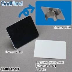 God Hand Godhand GH-BRS-FP-SET Thumb's Palette And Adjusting Palette Sheet For Plastic Model Kit -Bandai Zone 4562349874538b