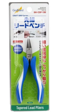 God Hand Godhand GH-CSP-130 Craft Grip Series Tapered Lead Pliers For Plastic Model Kit