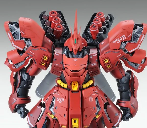 Bandai Gundam 1/100 MG Char's Counterattack MSN-04 Sazabi Ver. Ka Mobile Suit Model Kit 6 Bandai Gundam 1/100 MG Char's Counterattack MSN-04 Sazabi Ver. Ka Mobile Suit Model Kit - Image 4