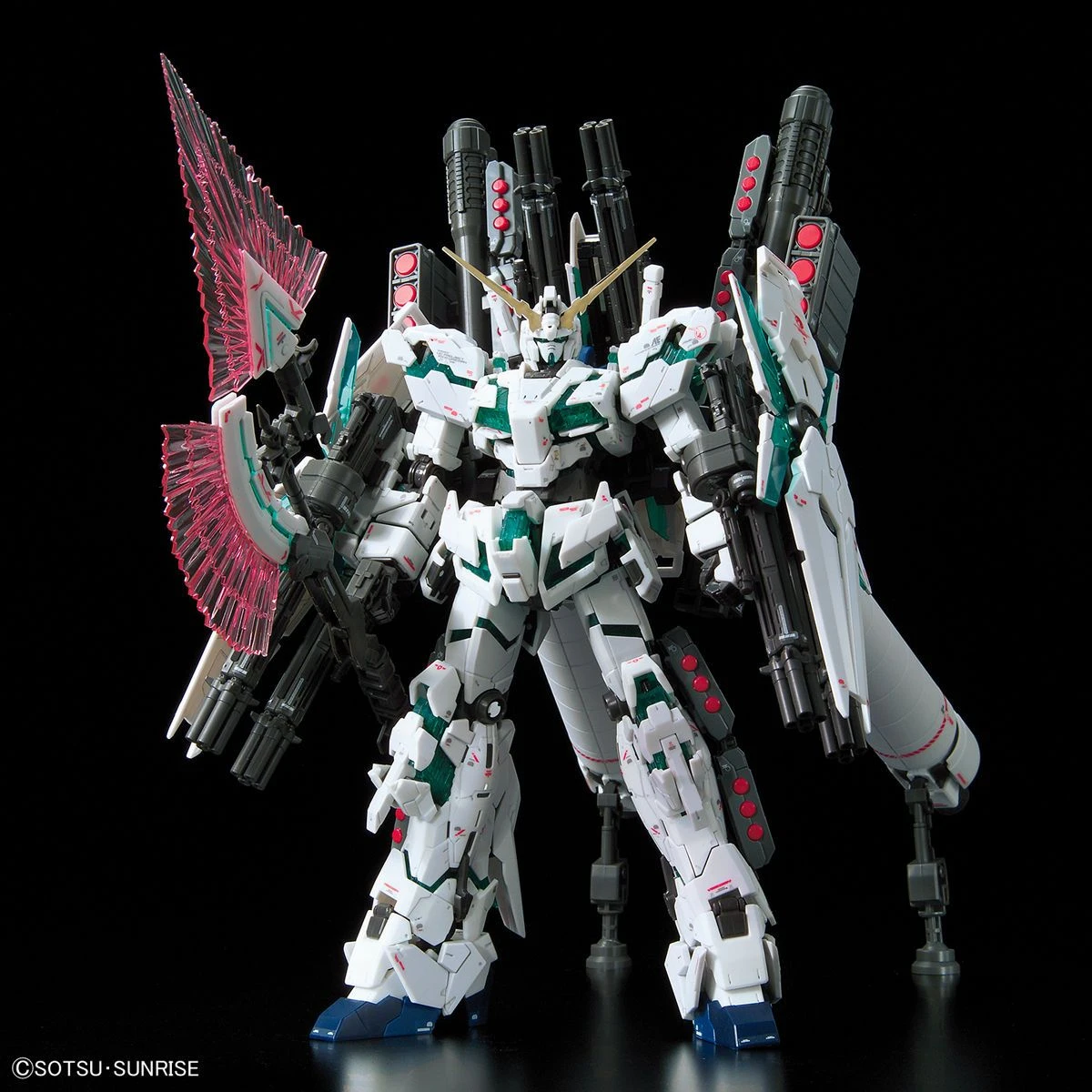 Bandai Gundam 1/144 RG #30 Unicorn RX-0 Full Armor Unicorn Gundam Model Kit 4 Bandai Gundam 1/144 RG #30 Unicorn RX-0 Full Armor Unicorn Gundam Model Kit - Image 2