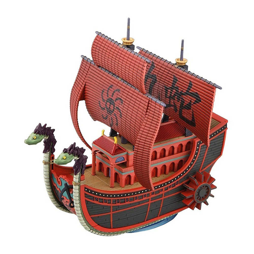 Bandai One Piece Grand Ship Collection #06 Nine-Snake Pirate Ship Model Kit 3 Bandai One Piece Grand Ship Collection #06 Nine-Snake Pirate Ship Model Kit