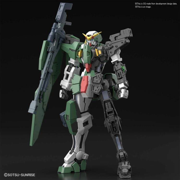 Bandai Gundam 1/100 MG Gundam 00 Celestial Being Mobile Suit GN-002 Gundam Dynames Model Kit 14 Bandai Gundam 1/100 MG Gundam 00 Celestial Being Mobile Suit GN-002 Gundam Dynames Model Kit - Image 12
