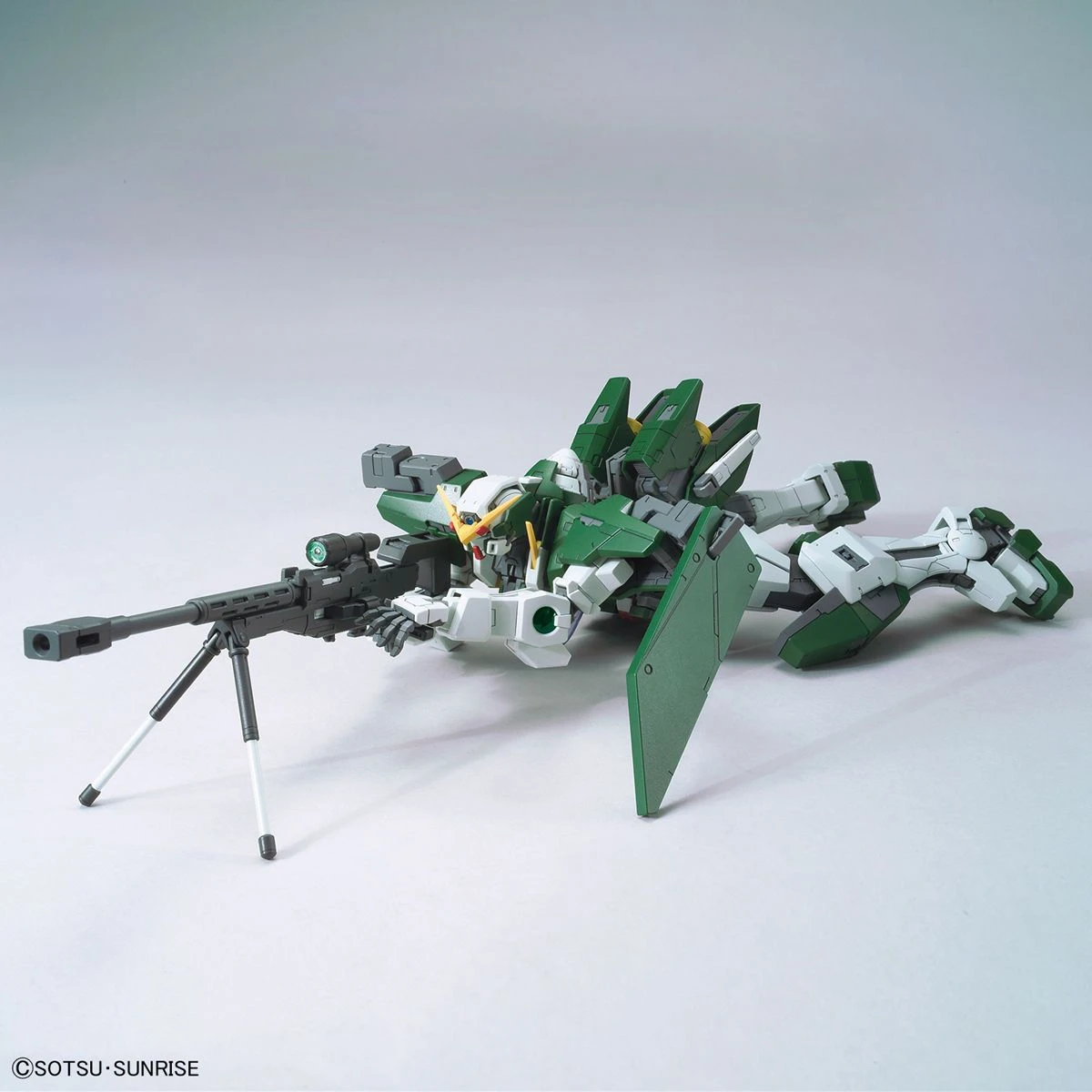 Bandai Gundam 1/100 MG Gundam 00 Celestial Being Mobile Suit GN-002 Gundam Dynames Model Kit 8 Bandai Gundam 1/100 MG Gundam 00 Celestial Being Mobile Suit GN-002 Gundam Dynames Model Kit - Image 6