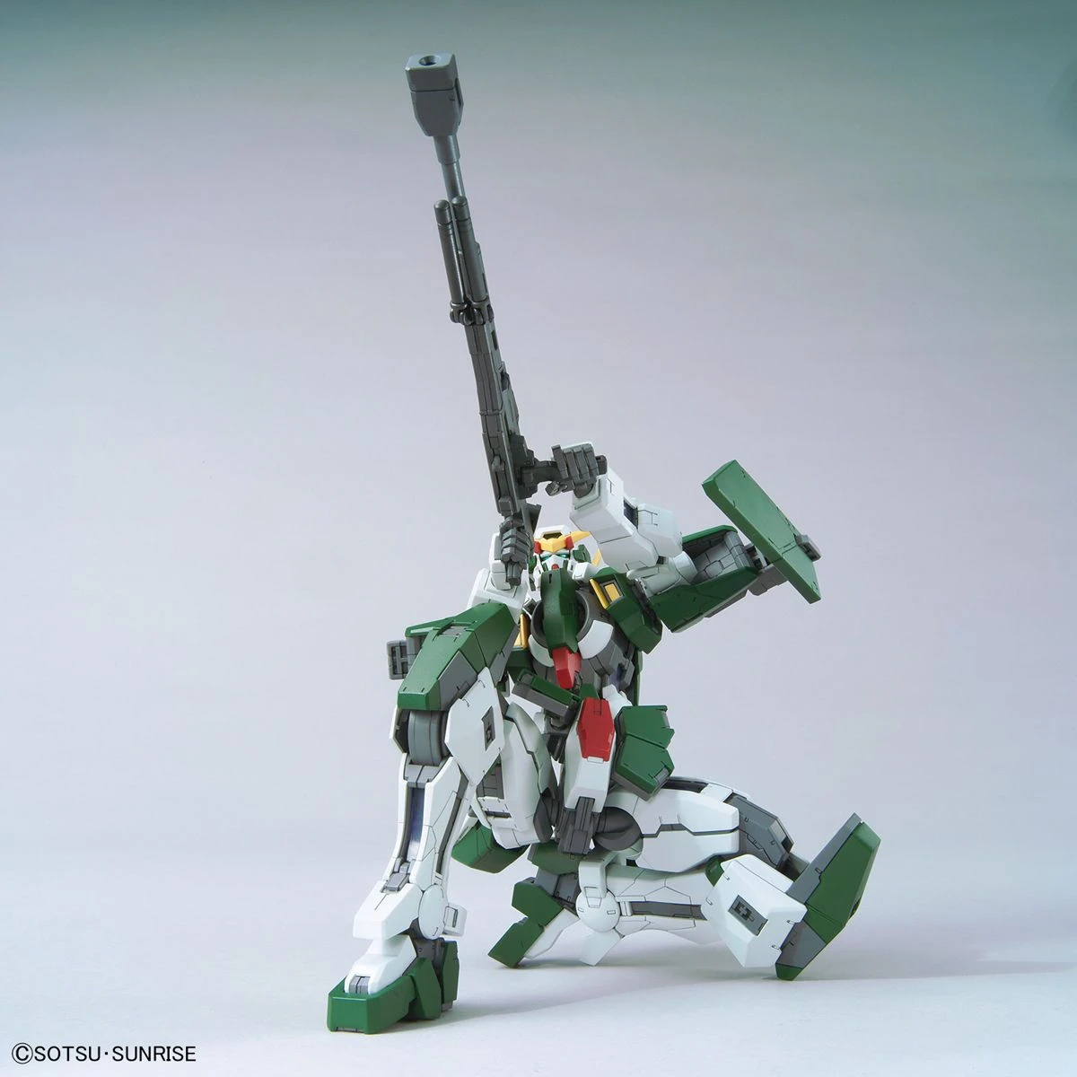 Bandai Gundam 1/100 MG Gundam 00 Celestial Being Mobile Suit GN-002 Gundam Dynames Model Kit 9 Bandai Gundam 1/100 MG Gundam 00 Celestial Being Mobile Suit GN-002 Gundam Dynames Model Kit - Image 7