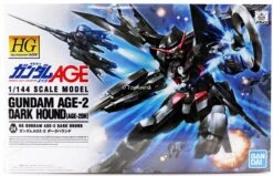 Bandai Gundam 1/144 HG AGE #24 AGE-2DH Gundam Age-2 Dark Hound Model Kit 9 Bandai Gundam 1/144 HG AGE #24 AGE-2DH Gundam Age-2 Dark Hound Model Kit -Bandai Zone 4573102573872