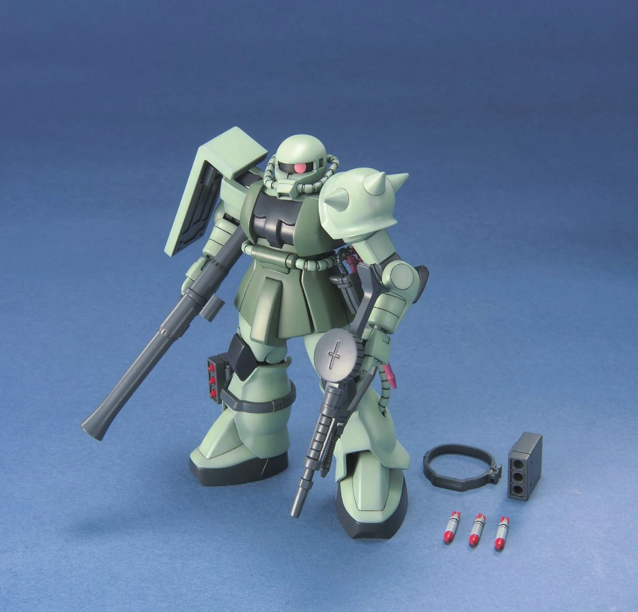 Bandai Gundam 1/144 HGUC #040 Gundam 0079 MS-06F Zaku II Model Kit 3 Bandai Gundam 1/144 HGUC #040 Gundam 0079 MS-06F Zaku II Model Kit