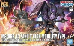 Bandai Gundam 1/144 HG The Origin #05MS-06R-1A Zaku II High Mobility Type (Ortega) Model Kit -Bandai Zone 4573102577344
