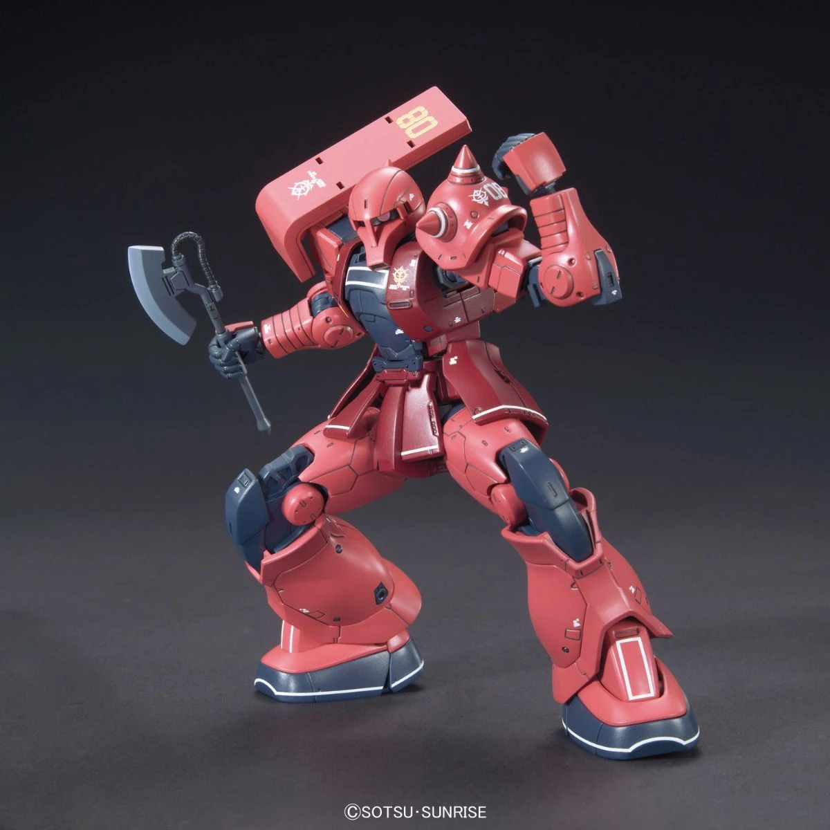 Bandai Gundam 1/144 HG The Origin #13 MS-05S Char Aznable Zaku I Model Kit 5 Bandai Gundam 1/144 HG The Origin #13 MS-05S Char Aznable Zaku I Model Kit - Image 3