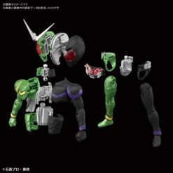 Bandai Figure-rise Standard Kamen Masked Rider Double Cyclone Joker Plastic Model Kit -Bandai Zone 4573102578464c