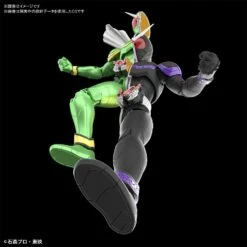 Bandai Figure-rise Standard Kamen Masked Rider Double Cyclone Joker Plastic Model Kit -Bandai Zone 4573102578464d
