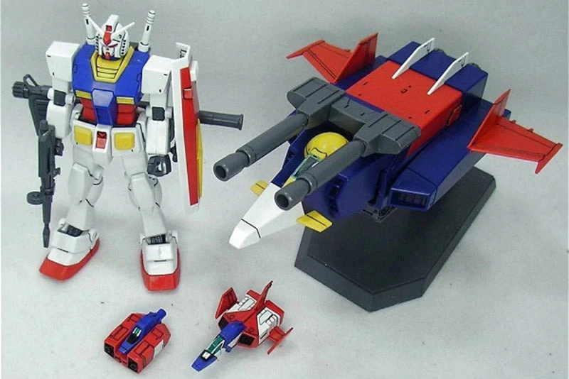 Bandai Gundam 1/144 HGUC #050 Gundam 0079 G-Armor (G-Fighter + RX-78-2 Gundam) Model Kit 7 Bandai Gundam 1/144 HGUC #050 Gundam 0079 G-Armor (G-Fighter + RX-78-2 Gundam) Model Kit - Image 5