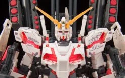 Bandai Gundam 1/144 HGUC #199 RX-0 Full Armor Unicorn Gundam (Destroy Mode/ Red Color Ver.) Model Kit -Bandai Zone 4573102604033g