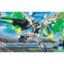 Bandai Gundam 1/144 HGBD:R #039 GN-0000DVR/SM Gundam 00 Sky Moebius Model Kit -Bandai Zone 4573102607584