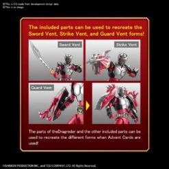 Bandai Figure-rise Standard Kamen Masked Rider Kamen Rider Ryuki Plastic Model Kit -Bandai Zone 4573102615572f